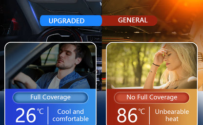 Royaleva Car Windshield Sun Shade for UV Protection