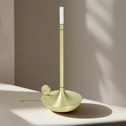 RoyaleGlow Wick LED Candle Light Table Lamp for Home Decor