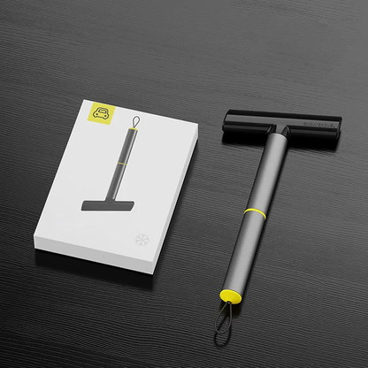 Royaleva Ice Scraper For Car With Dual-Action Snow Tool