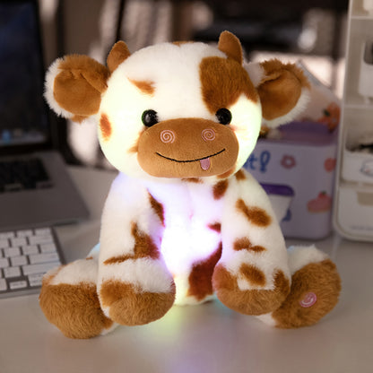 Adorable Glowing Stuffed Animal with Soft Plush Design - Brown