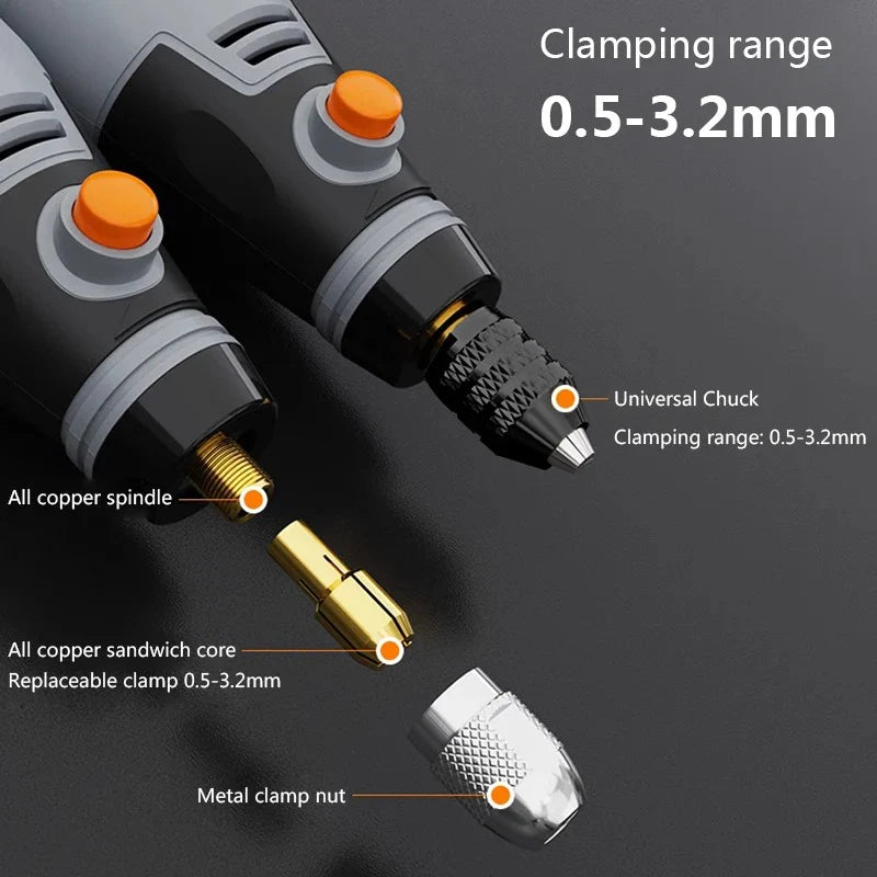 Royaleva Cordless Engraving Pen with Professional Kit