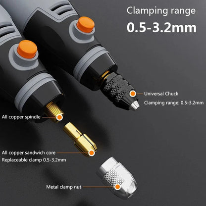 Royaleva Cordless Engraving Pen with Professional Kit