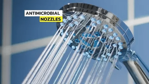 Luxora Adjustable Pressure Handheld Shower Head With A Hose