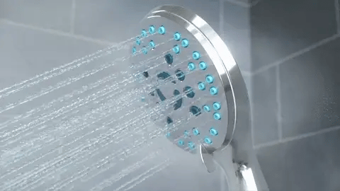 Luxora Adjustable Pressure Handheld Shower Head With A Hose