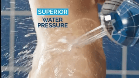 Luxora Adjustable Pressure Handheld Shower Head With A Hose