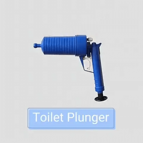 RoyaleGlow Drain Blaster Air Toilet Sink Plunger Gun Drain Clog Remover Tool