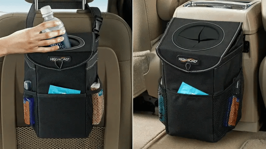 Luxora Car Trash Can - Leakproof and Waterproof Organizer