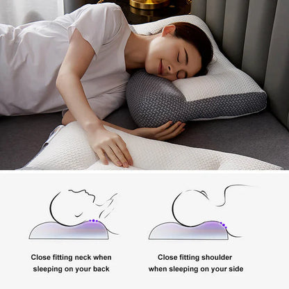 Luxora Orthopedic Neck Pillow For Sleeping Comfort Relief