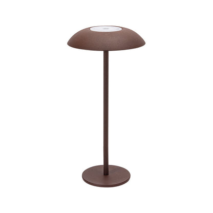 Royallure Iron Cordless Elegance Lamp - Touch Control & Rechargeable Battery - Matte Brown