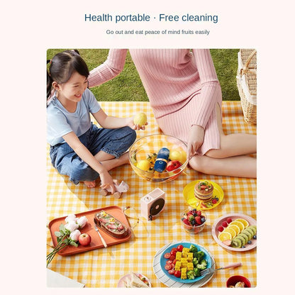 LuxRoyale Capsule Vegetable Washing Machine | Automatic Fruits & Vege Disinfector Home Pesticide Cleaner