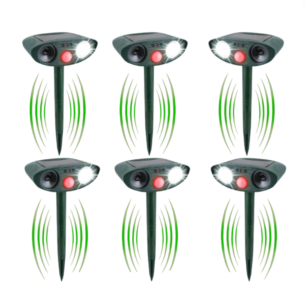 Luxora Ultrasonic Chipmunk Repeller - Solar Powered 48 Hours