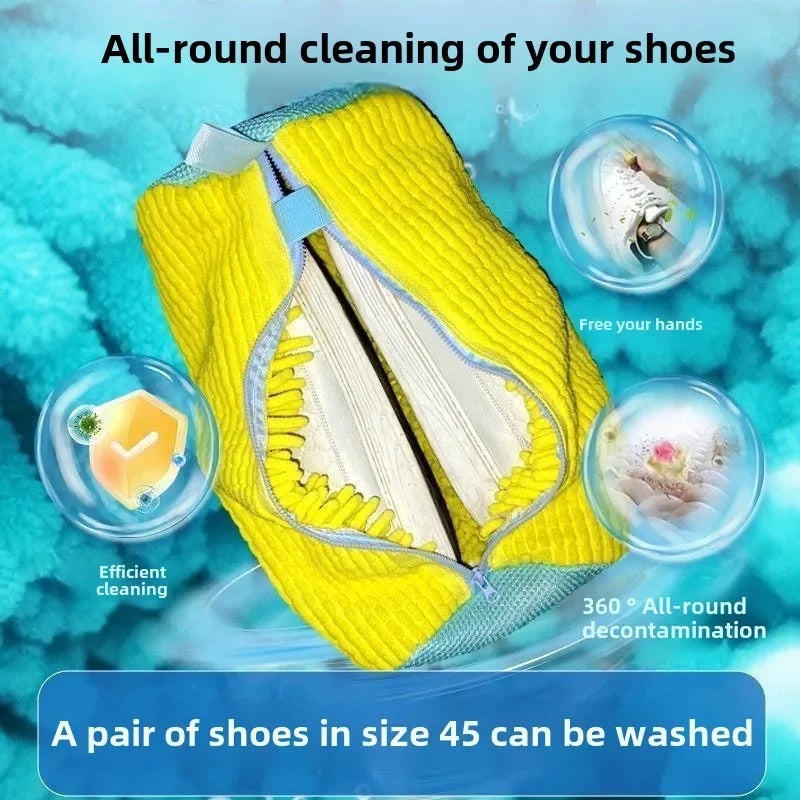 Royaleva 2Pcs Shoes Washing Bag for Laundry Bags
