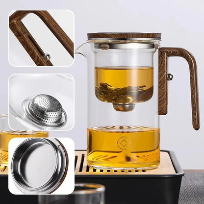 Royaleva Water Separation Glass Teapot with Infuser