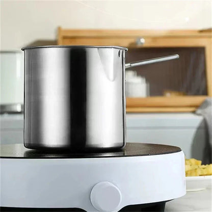 Royaleva 1200ML Deep Fryer Pot with Strainer for Home Use