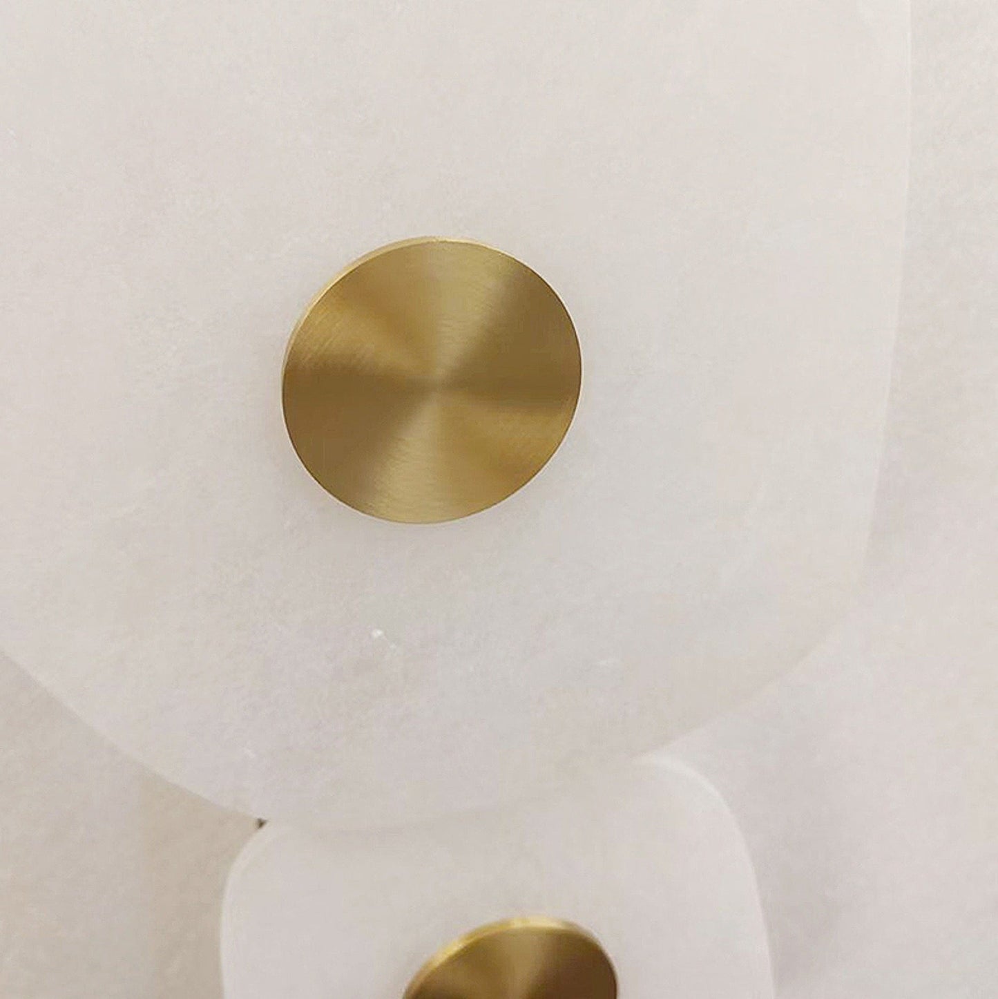 LuxRoyale Irregular Onyx Wall Sconce - Modern Stone LED Wall Light