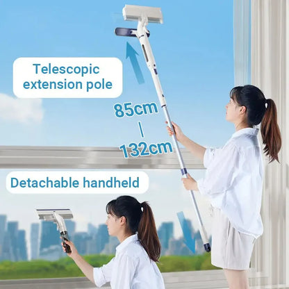 Royaleva Window Spray Mop Glass Cleaner for Streak-Free Shine