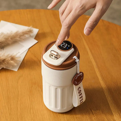 Luxora 450ml Smart Travel Mug with LED Display