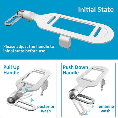 RoyaleGlow Ultra-Thin Bidet Attachment for Toilet
