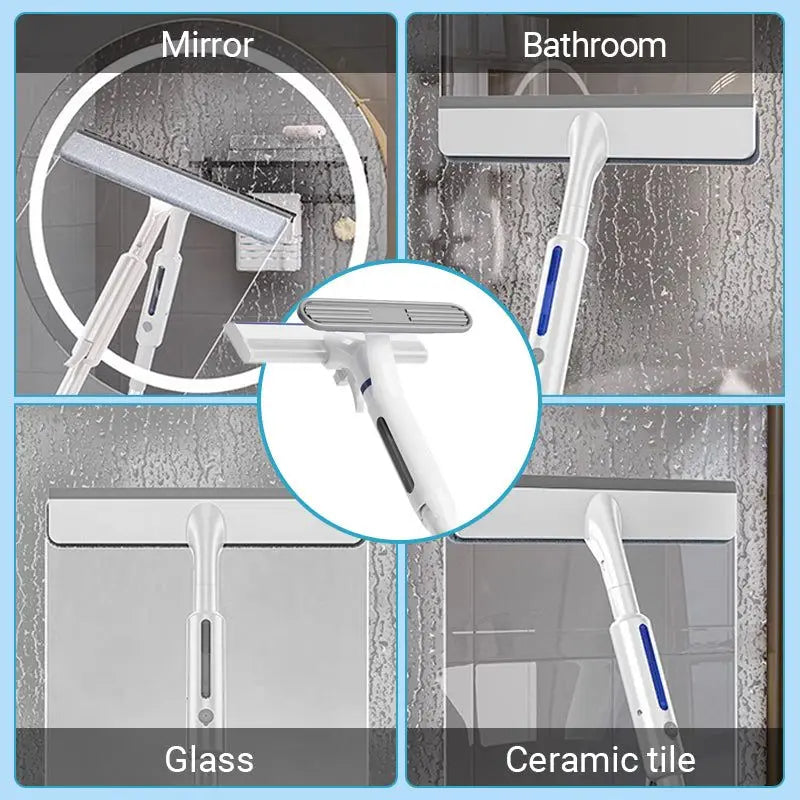 Royaleva Window Spray Mop Glass Cleaner for Streak-Free Shine