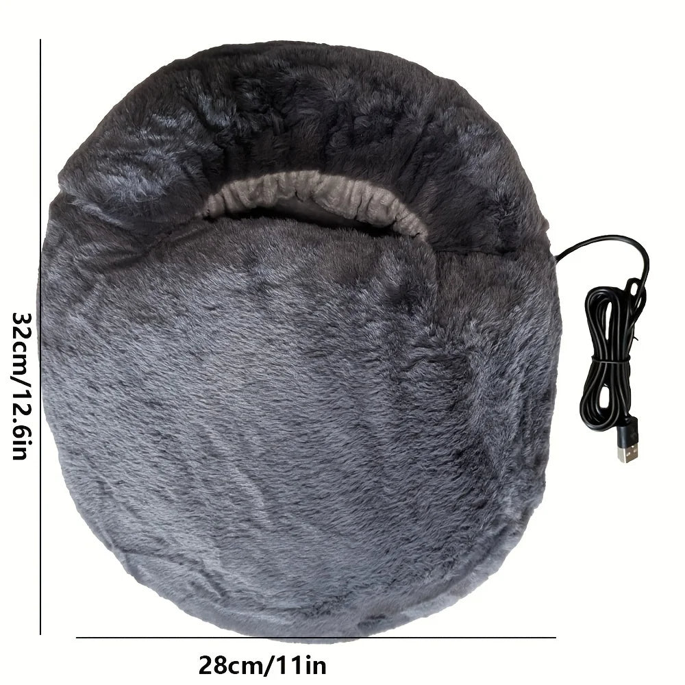 Royaleva USB Foot Warmer Electric Cozy Velvet Heater