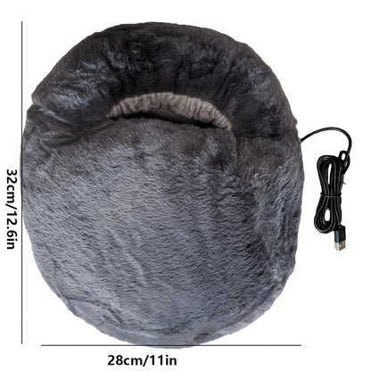 Royaleva USB Foot Warmer Electric Cozy Velvet Heater