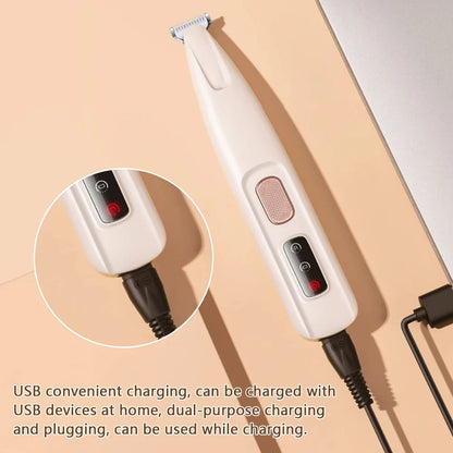 RoyaleGlow Portable Dog Paw Hair Trimmer for Easy Grooming