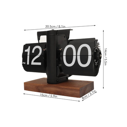 Royaleva Retro Flip Clock for Home and Office Decoration