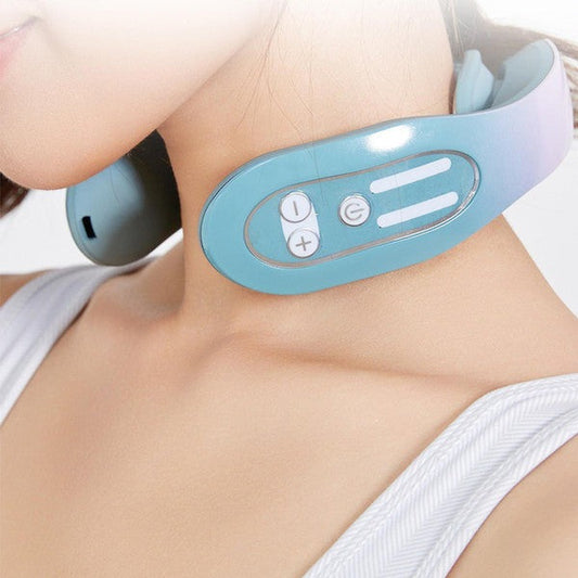 Royaleva EMS Neck Acupoints Lymphvity Massager Device