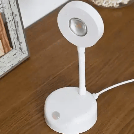 Motion Spotlight - Wireless 360° Rotating LED with Motion Sensor - White / Touch Control