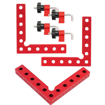 LuxRoyale 90° 120mm Woodworking Clamps for Precision Tasks