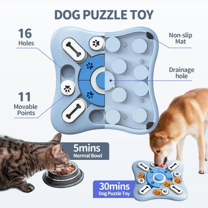 Royaleva Interactive Dog Toy Slow Feeder Puzzle Feeder