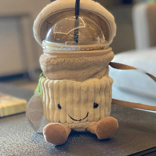 Luxora Trendy Coffee Milk Tea Crossbody Bag for Women