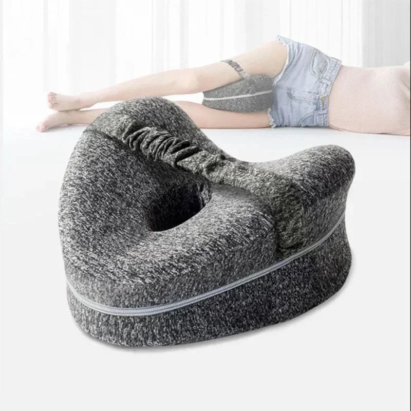 RoyaleGlow Orthopedic Memory Cotton Leg Pillow for Comfort