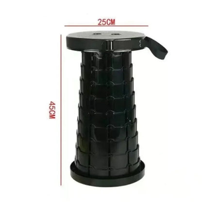 Royaleva Collapsible Folding Telescopic Stool Portable Seat