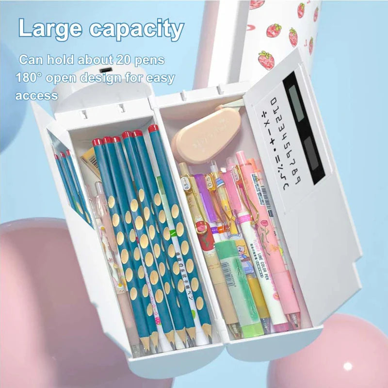 Royaleva Fingerprint Password Lock Pencil Case - Secure & Stylish