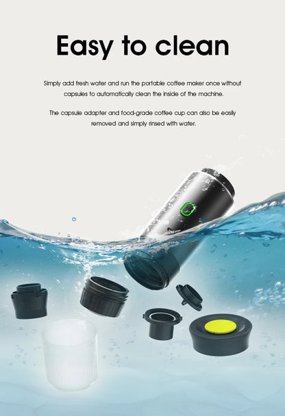 Royaleva Portable Coffee Maker Espresso Machine On-The-Go