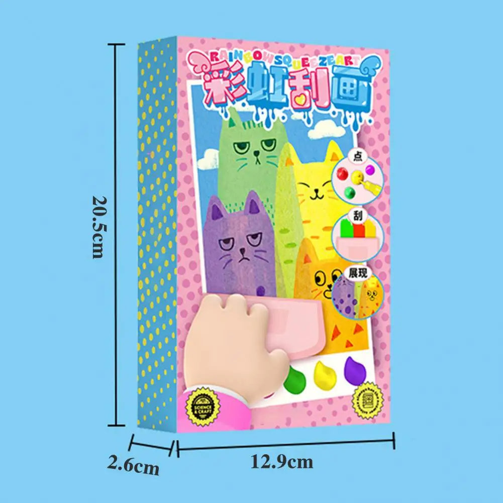 LuxRoyale Kids Squeegee Art Kit for Creative Play