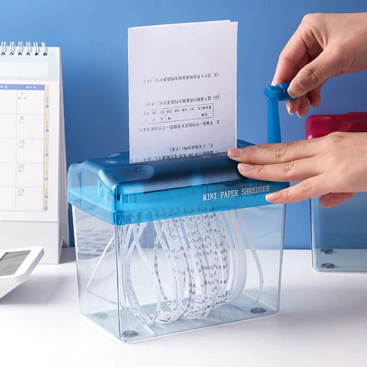 Luxora Mini Paper Shredder for Home and Office Use