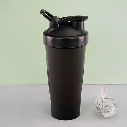 Luxora 600ml Leak-Proof Protein Shaker Bottle with Mixing Ball