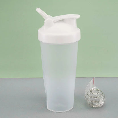Luxora 600ml Leak-Proof Protein Shaker Bottle with Mixing Ball