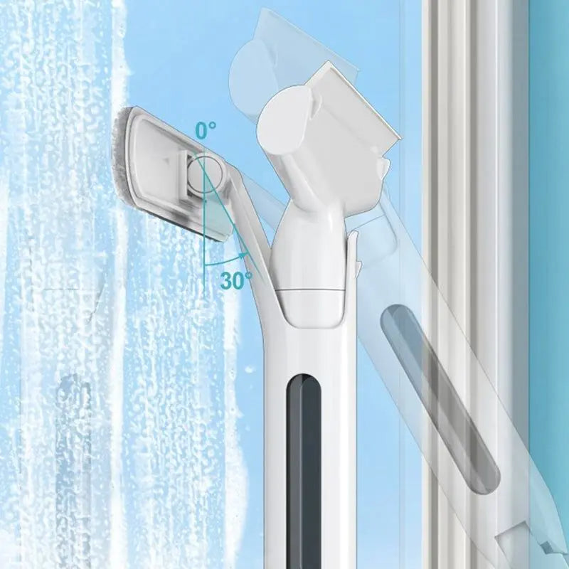 Royaleva Window Spray Mop Glass Cleaner for Streak-Free Shine