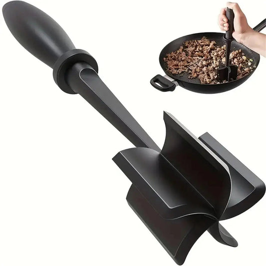 Luxora Meat Chopper with Ergonomic Handle and Beveled Blades