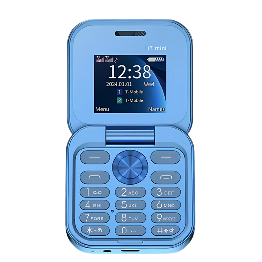 Royaleva Dual Sim Small Folding Cell Phone Compact Design