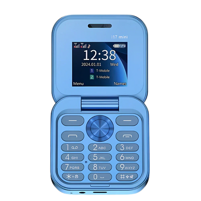 Royaleva Dual Sim Small Folding Cell Phone Compact Design