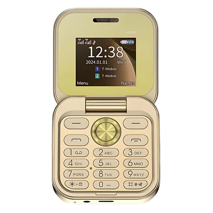 Royaleva Dual Sim Small Folding Cell Phone Compact Design