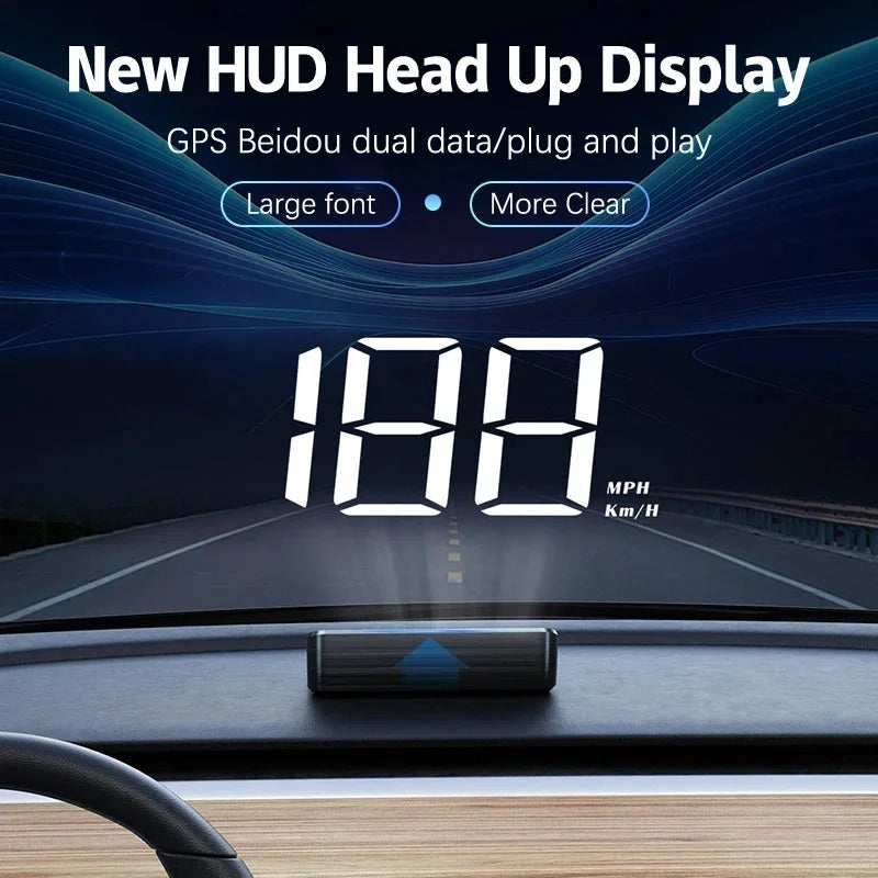 Luxora Digital Speedometer For Car With HD Projection