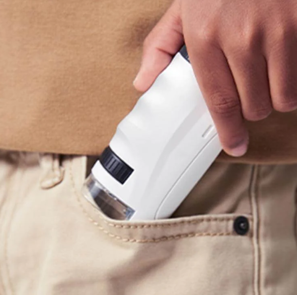 Royaleva Kid's Portable Mini Pocket Microscope - Fun Learning Tool