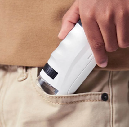 Royaleva Kid's Portable Mini Pocket Microscope - Fun Learning Tool