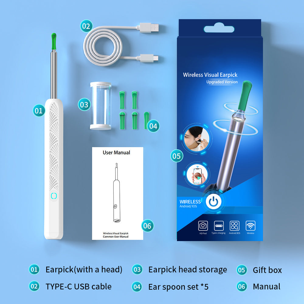 Royaleva Ear Cleaning Picker With Camera 1080p HD View
