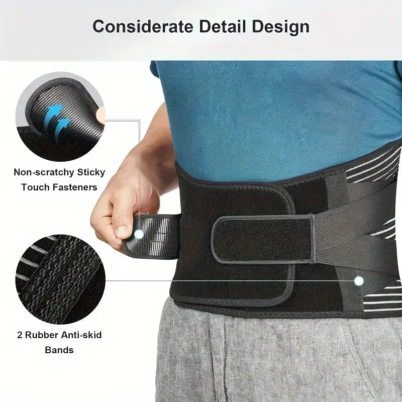 Luxora Back Lumbar Brace For Lower Back Pain Relief